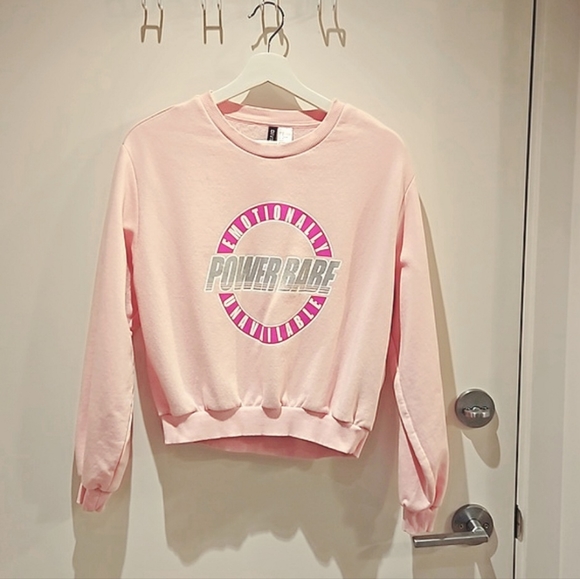 Pink Sweatshirt - M - Picture 1 of 6